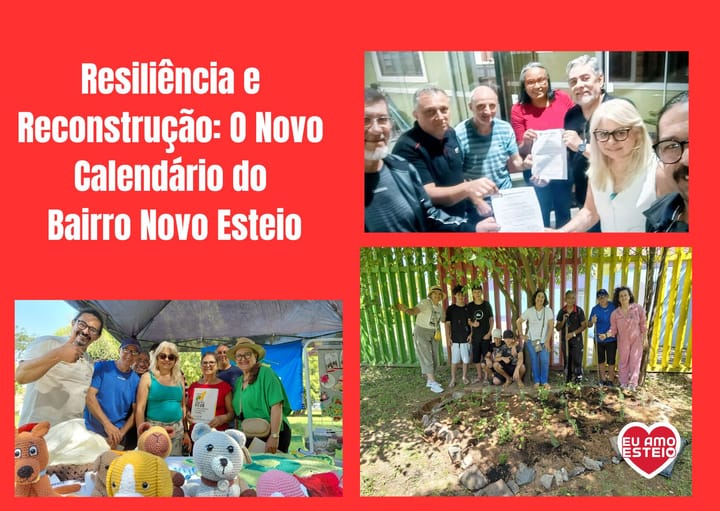 Resiliência e Reconstrução: O Novo Calendário do Bairro Novo Esteio