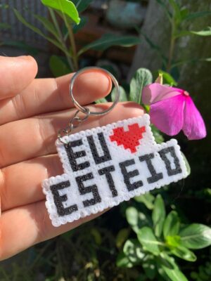 Chaveiro Hama Beads